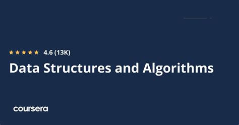 Data Structures and Algorithms Certificate Program (UCSD) | Coursera