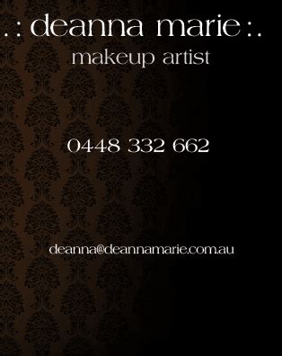 Deanna Marie - Theatrical makeup