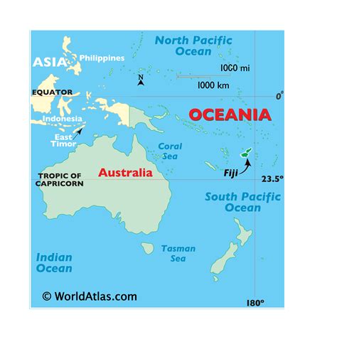 Map of Fiji - Fiji Map, Geography of Fiji Map Information - World Atlas