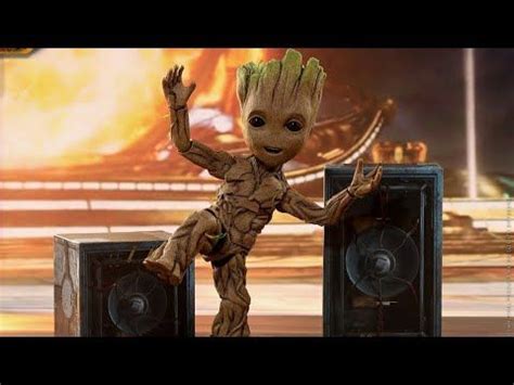 Baby Groot Dancing Scene Guardians Of The Galaxy 2 - Janainataba