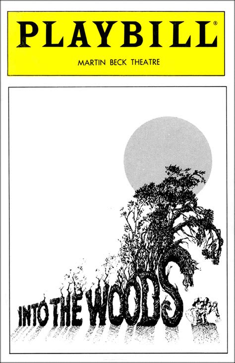 Into the Woods (Broadway, Al Hirschfeld Theatre, 1987) | Playbill