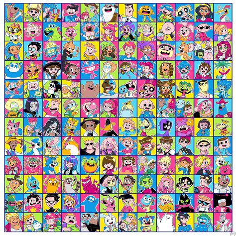 Cartoon Network Character Collage 1 by mnwachukwu16 on DeviantArt