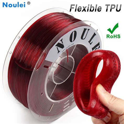 3D Printing Filament 1kg TPU Flexible Filament TPU filament Plastic for 3D Printer 1.75mm ...