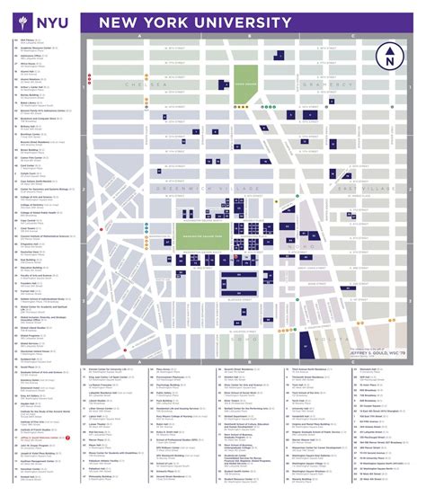 New York University Campus Map - Draw A Topographic Map