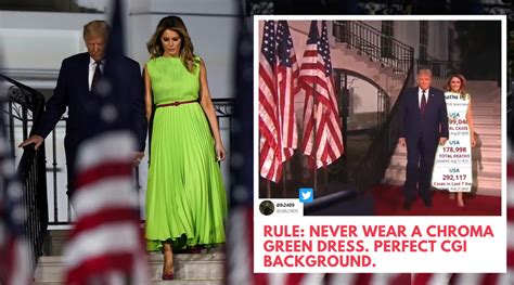 Melania Trump’s limegreen dress at RNC leaves netizens in a frenzy | Trending News,The Indian ...