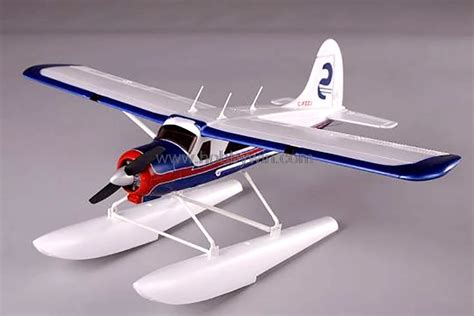 DHC 2 Beaver EPS 680mm with float PNP no Battery & Radio RC scale amphibious Model Plane contain ...