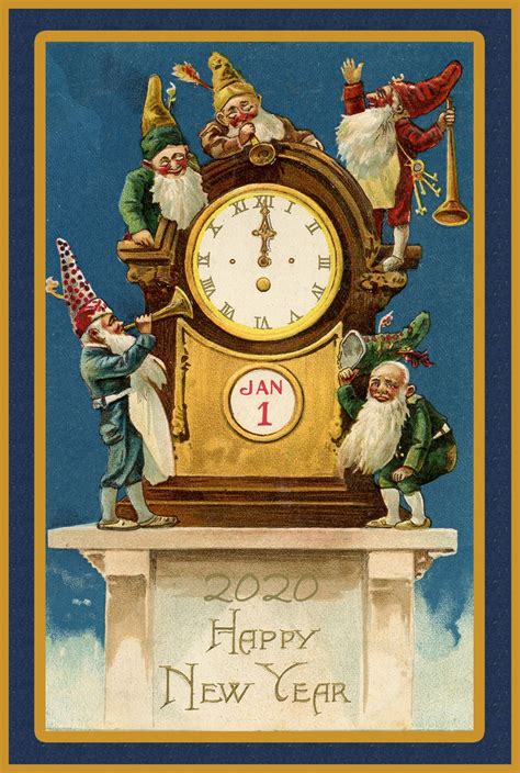 2020 New Year Clock Vintage Free Stock Photo - Public Domain Pictures