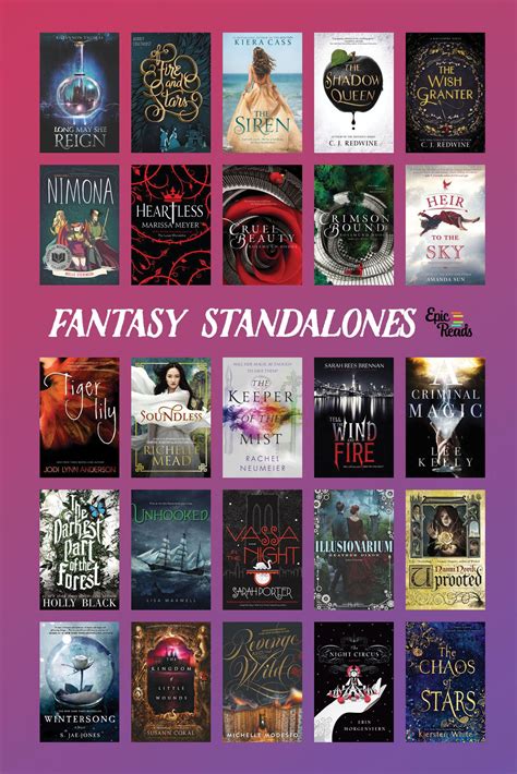 25 Epic YA Fantasy Standalones for the Commitment-Phobe by Epic Reads ...