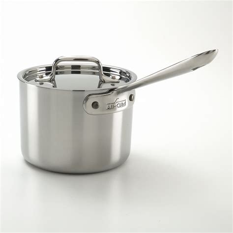 All-Clad D3™ Stainless Steel 2 Qt. Saucepan with Lid & Reviews | Wayfair