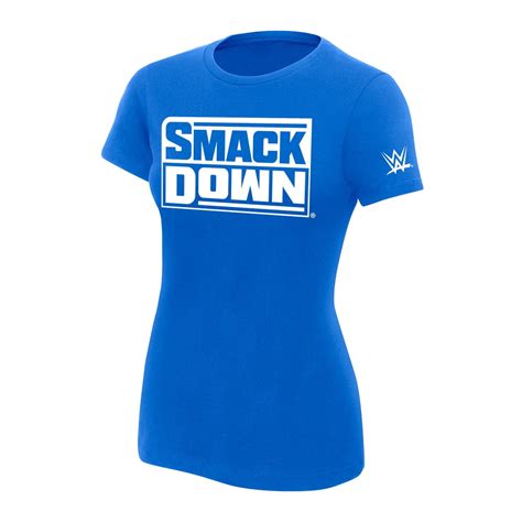 WWE - Official WWE Authentic SmackDown 2019 Draft Women's T-Shirt Multi ...