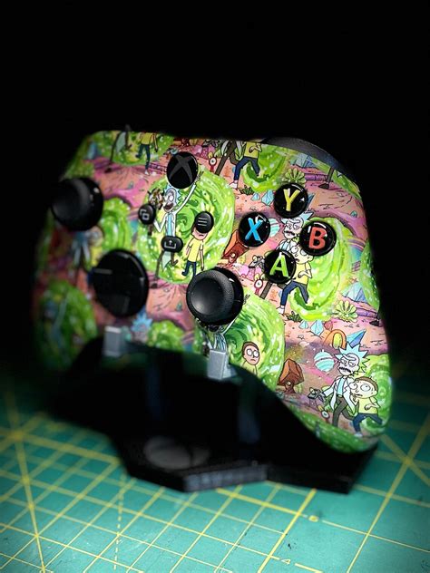 Rick and Morty Xbox Controller | Etsy