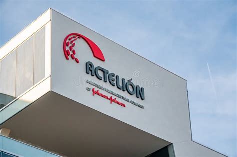 Actelion Pharmaceuticals in Allschwil-Basel Editorial Photography ...