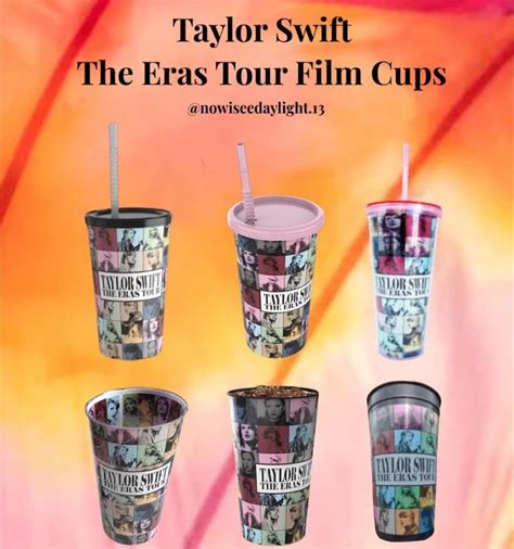 Eras Tour Film popcorn bucket and cups variants : r/TaylorSwift