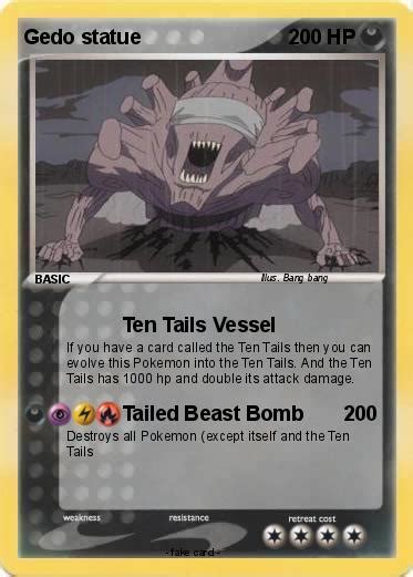 Pokémon Gedo statue 2 2 - Ten Tails Vessel - My Pokemon Card