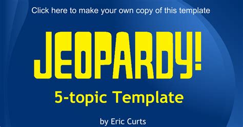 10 Jeopardy Game Maker Tools and Templates for Teachers in 2024 ...