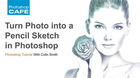 Turn a photo into a pencil sketch in Photoshop tutorial | Photoshop tutorial, Pencil sketch ...