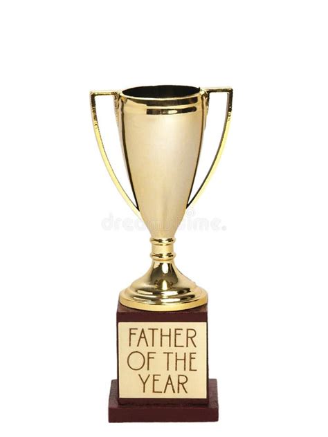 Father of the Year Trophy stock photo. Image of dads, best - 75962