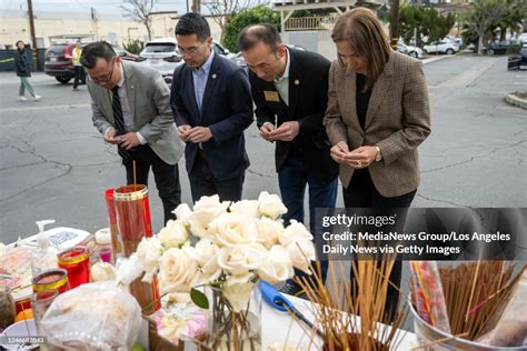 California Lieutenant Governor Eleni Kounalakis pays her respects... News Photo - Getty Images