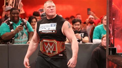 WWE - It's time for Brock Lesnar to lose the Universal championship