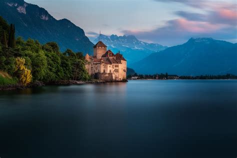 Captivate | Chillon Castle in Lake Geneva | Brent Goldman Photography