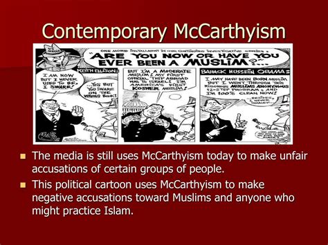 PPT - The McCarthy Era Late-1940’s to Early-1950’s United States of ...