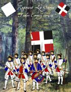 French & Indian War Regiment La Sarre paper soldiers - Through All Ages LLC | Wargame Vault