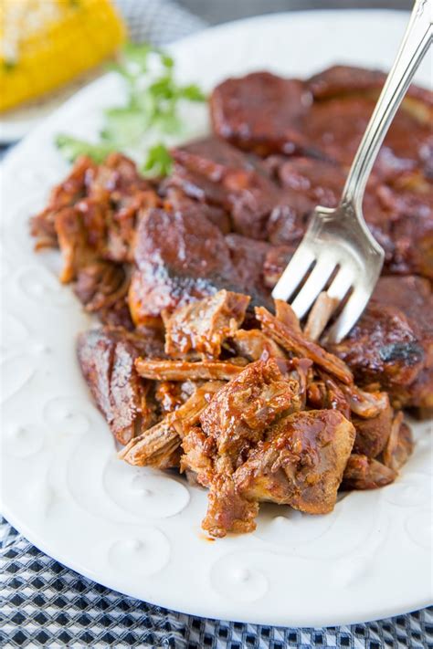 Country Style BBQ Ribs {Crockpot or Instant Pot} - Simple Healthy Kitchen