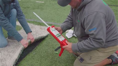 FieldTurf Maintenance Video - Emergency Repair Kit - YouTube