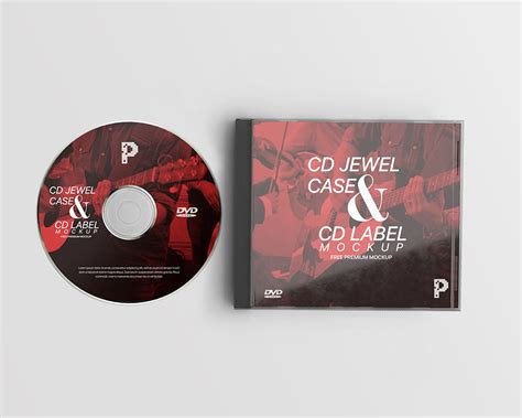 Free CD Jewel Case Mockup PSD | Mockuptree