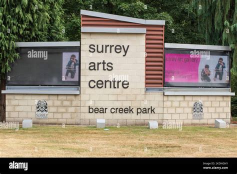 Surrey Arts Centre in Bear Creek Park, Surrey, British Columbia, Canada ...