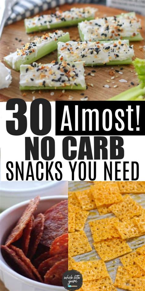 30 almost zero carb snacks to make and buy that are low carb and keto ...