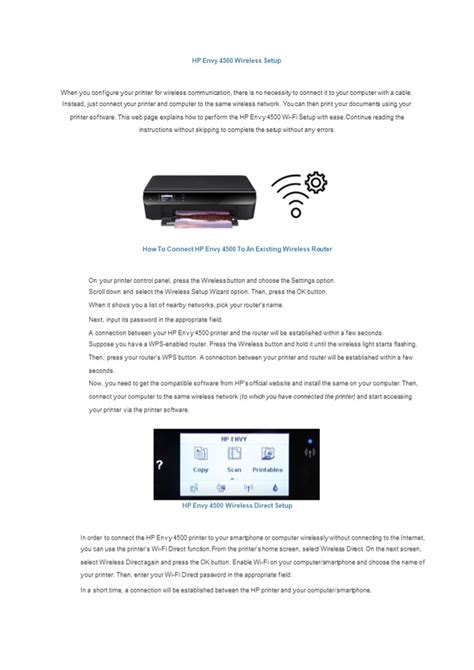 PPT – HP Envy 4500 Wireless Setup PowerPoint presentation | free to download - id: 969829-NzBkZ