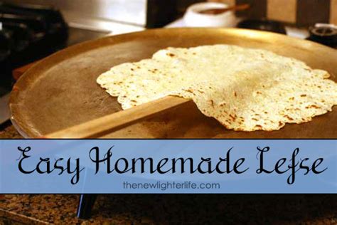 Easy Homemade Lefse