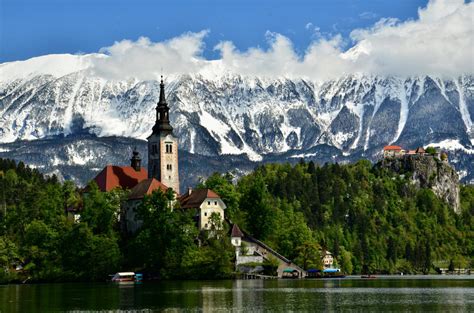 Visit And Explore The Church On An Island In Lake Bled, Slovenia