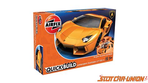 Airfix QUICK BUILD Lamborghini Aventador - Slot Car-Union