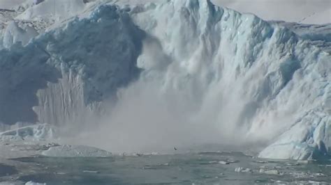 Most Horrific Monster Iceberg Crashing Caught On Camera - Natural ...