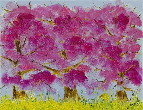 Purple Trees Painting by Daniel MacGregor - Purple Trees Fine Art Prints and Posters for Sale ...