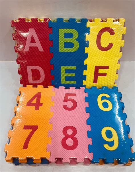 Multicolor Alphabet Number Puzzle Mat at Rs 85/piece in New Delhi | ID ...