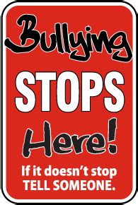 No Bully Zone Signs - Large Selection, Ships Fast