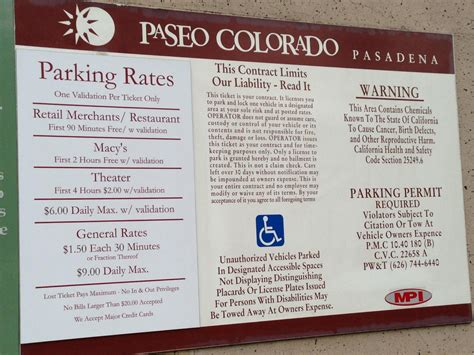 Paseo Colorado Parking - Parking in Pasadena | ParkMe