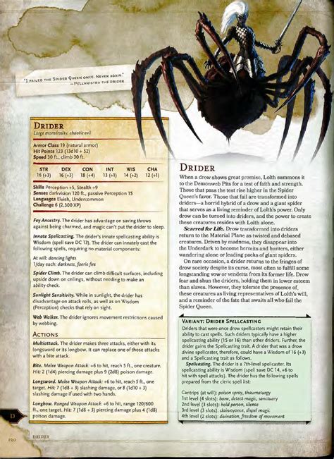 Dnd 5e monsters manual by William Vicentini - Issuu