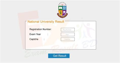 NU Result Archive 2020 [National University Result] nu.edu.bd/results