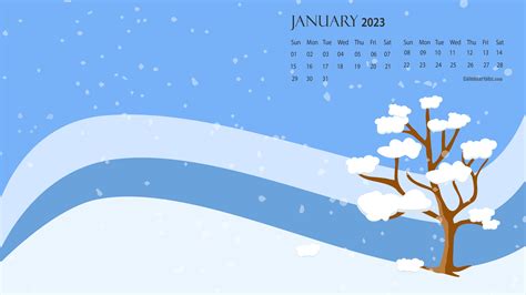 2024 January Calendar Wallpaper Images Free App - Silva Dulcinea