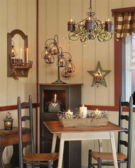 45+ Amazing Country Decorating Ideas For Unique Home – DECOOR | Primitive decorating country ...