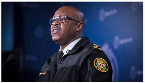 Toronto Police Chief Mark Saunders stepping down next month - 1BSF