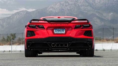 2020-2023 Chevy Corvette C8 Rear License Plate Frame Bezel - GKZ Torch ...