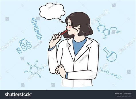 1,450 Cartoon Scientist Thinking Images, Stock Photos & Vectors | Shutterstock