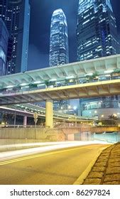 Traffic Modern City Night Hong Kong Stock Photo 177350258 | Shutterstock
