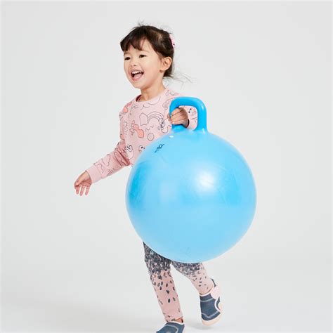 Ballon sauteur enfant - 45 cm bleu - Bleu - Domyos - Décathlon