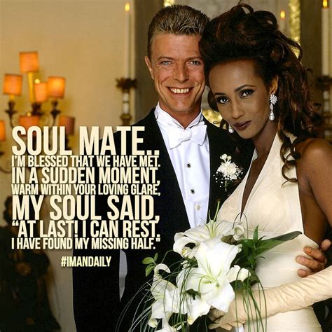 Iman’s message to David on their 30th anniversary — David Bowie